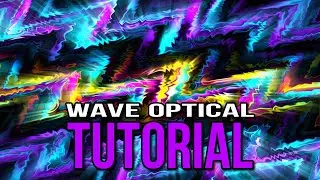 Wave Optical Flares Rays | After Effects Tutorial Background 