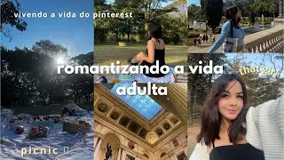 ROMANTIZANDO A VIDA ADULTA  vlog ep. 2 | picnic, museu ✨