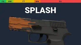 P250 Splash - Skin Float And Wear Preview