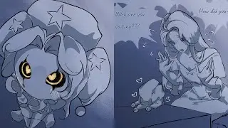 He Became So Tiny For Her!😳😈Pierrot x MC!😏🔥The Freak Circus Comic Dub