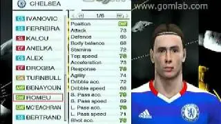|=Chelsea FC 2011/12 Team PES 2009
