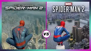 The Amazing Spider-Man 2 vs Marvel's Spider-Man 2 - Gameplay Physics and Details Comparison