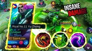 YU ZHONG BEST BUILD AND EMBLEM SET 2021 (MUST WATCH)