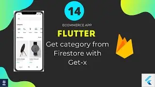 Flutter ECommerce App get category from Firestore with getx  | بالعربي