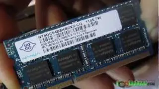 How to Remove Memory (DIMM) - Acer 4752G Notebook