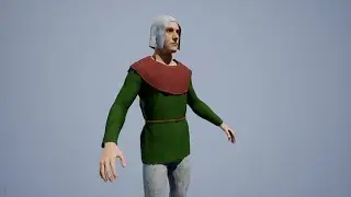 Peasant Clothes for Metahuman (Unreal Engine)