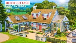 🍓Berry Cottage ♥ Family FarmHouse ♥  NoCC | The Sims 4 | Stop Motion