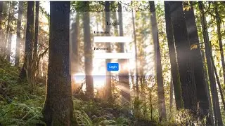 Simple Glassmorphism Login form using Html,Css