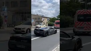 488 Pista escorted by ambulance