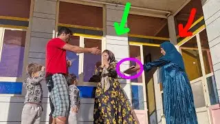 The return of Mr. Karamet's ex-wife to kick out Karamet and Nazanin Khanam with the children