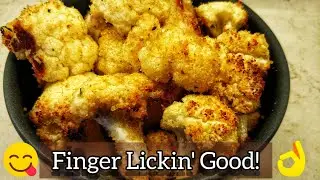 ASMR – 😋☝Roasted Garlic Parmesan Cauliflower That’ll Have You Licking Your Fingers!😋☝