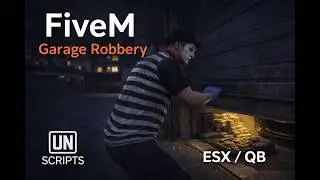 Advanced Garage Robbery Script for FiveM (ESX/QB)