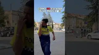 Intenta hacer el lío a la POLICÍA pero le sale MAL😂 