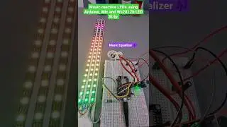 You WON'T BELIEVE What This Arduino Does With a Mic and LED Strip! 😲😍🎶 