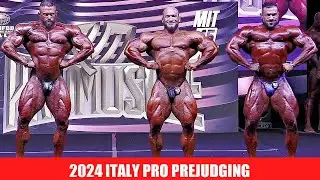 2024 Italy Pro Prejudging: Hunter Labrada's Show To Lose