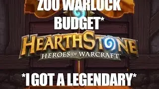 Hearthstone Zoo Warlock Deck - I Got a Legendary!
