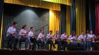 Ансамбль домристов пьеса "У цыганского костра"