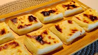 A milk and cornstarch dessert without eggs 😍 The secret to the golden layer