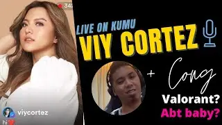 VIY CORTEZ, LIVE SA KUMU WITH CONG while Cong is playing Valorant Talks abt meds & friends wd covid