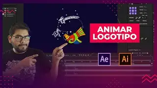 Tutorial cómo darle animación y movimiento a logo | Illustrator y After Effects
