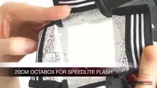 20cm Octabox for Speedlite Flash