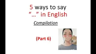 English - 5 ways to say 