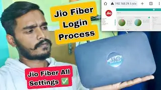 How to Login Jio Fiber Wifi Router | Jio Fiber Router all settings username & password