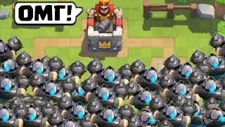 Самый смешные моменты в clash royal попробуй не засмеяться