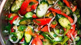 Cooking a WINTER SALAD - You Can EAT It the Whole Winter