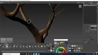 3D Texturing tutorial 01 (painting in Mudbox)