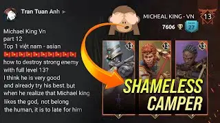 Revenge To This Max Level Shameless Camper! 😂🙈😈🔥 - Shadow Fight Arena