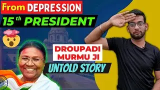 Draupadi Murmu - Untold Story from Depression to 15th President |Droupadi Murmu oath| By Farzi Jain