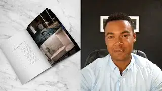 Pt 12 — How to create a Luxury Brochure in Adobe InDesign — Creating the Back Cover