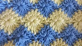 Двухцветный узор Two color pattern Crochet
