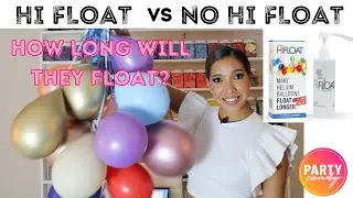 HI FLOAT vs NO HI FLOAT: Which Balloons last the longest?!?