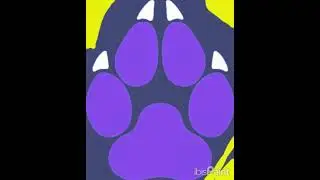 Creative paw print art peices