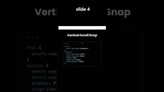 vertical scroll snap 