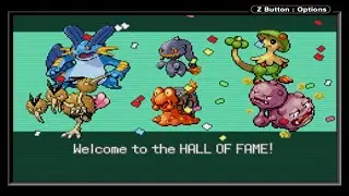 Vs Emerald Pokemon League + Credits