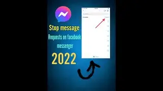 How to stop Message request on Facebook messenger 2022