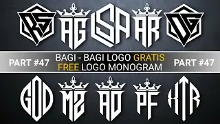 BAGI - BAGI LOGO MONOGRAM GRATIS  | FREE DOWNLOAD 