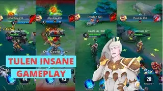 Clash of Titans Gameplay Insane guide to kill using tulen with custom build#tulen#moba#clashoftitan