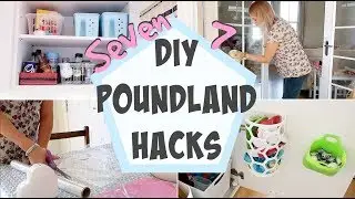7 DIY Poundland hacks for the home!