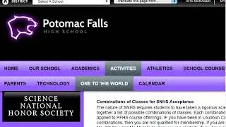 SNHS Application