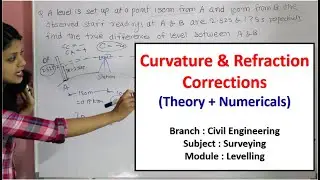 Curvature and Refraction Correction