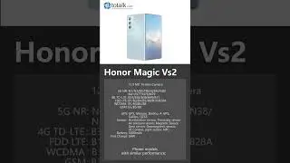 Honor Magic Vs2 performance parameters #smartphone #tech #unboxing