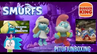 BURGER KING - PITUFOS parte 3 - Papa Pitufo y Pitufina - 2025 #smurfs #burgerking #movie #smurfette