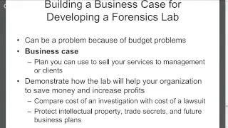 Computer Forensics Ch 2 Lecture