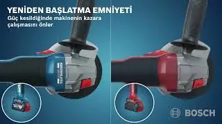 Bosch GWS 18V-8 AKÜLÜ TAŞLAMA MAKİNESİ