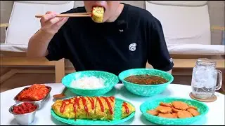달걀말이 & 분홍소세지 & 우거지국 먹방 | dalgyalmal-i & bunhongsoseji & ugeojigug mukbang