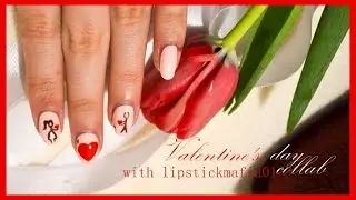 Love Couple Nails ● Valentine's Day Collab with lipstickmafia01